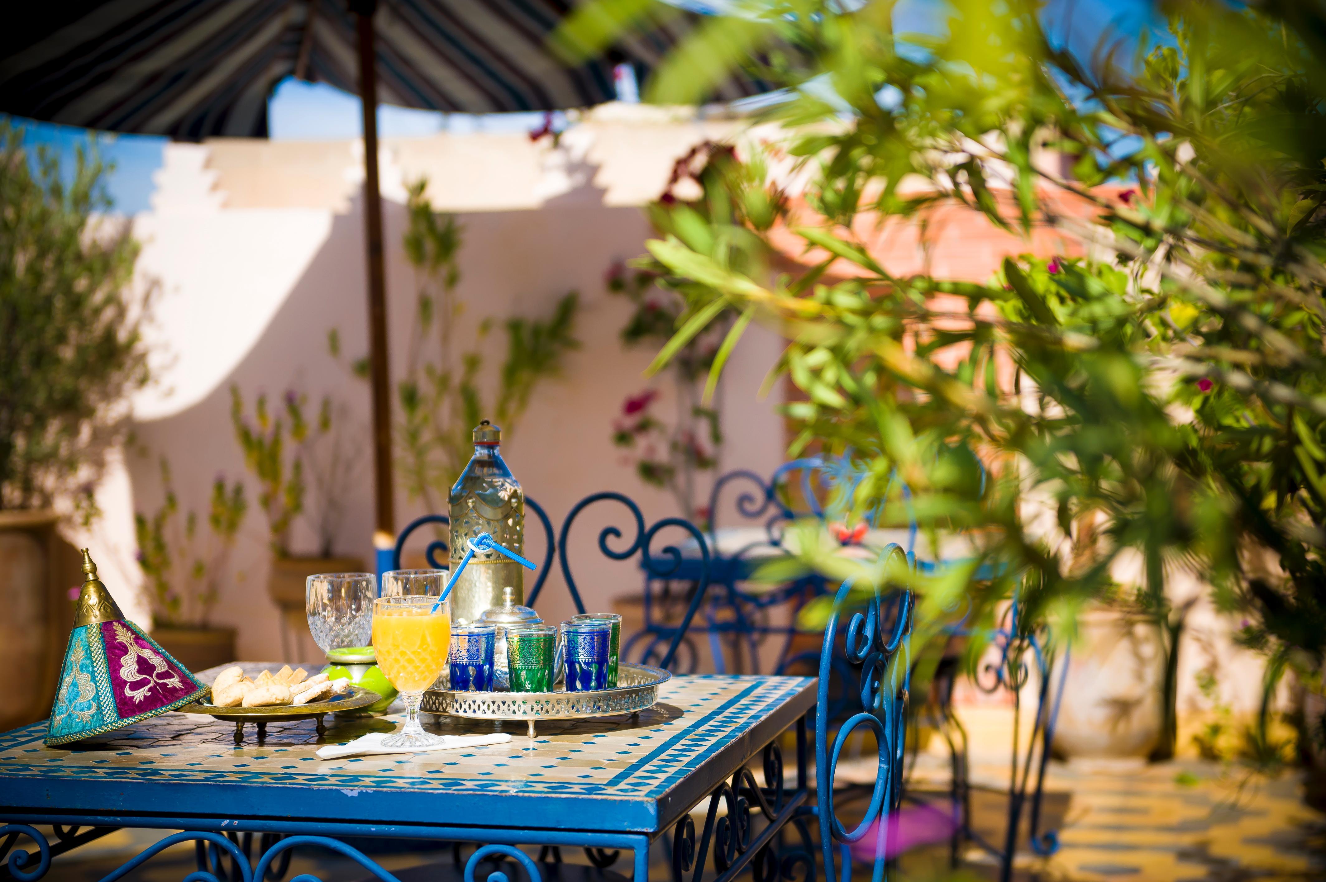 Riad Bleu Du Sud Hotel Marrakesh Exterior photo