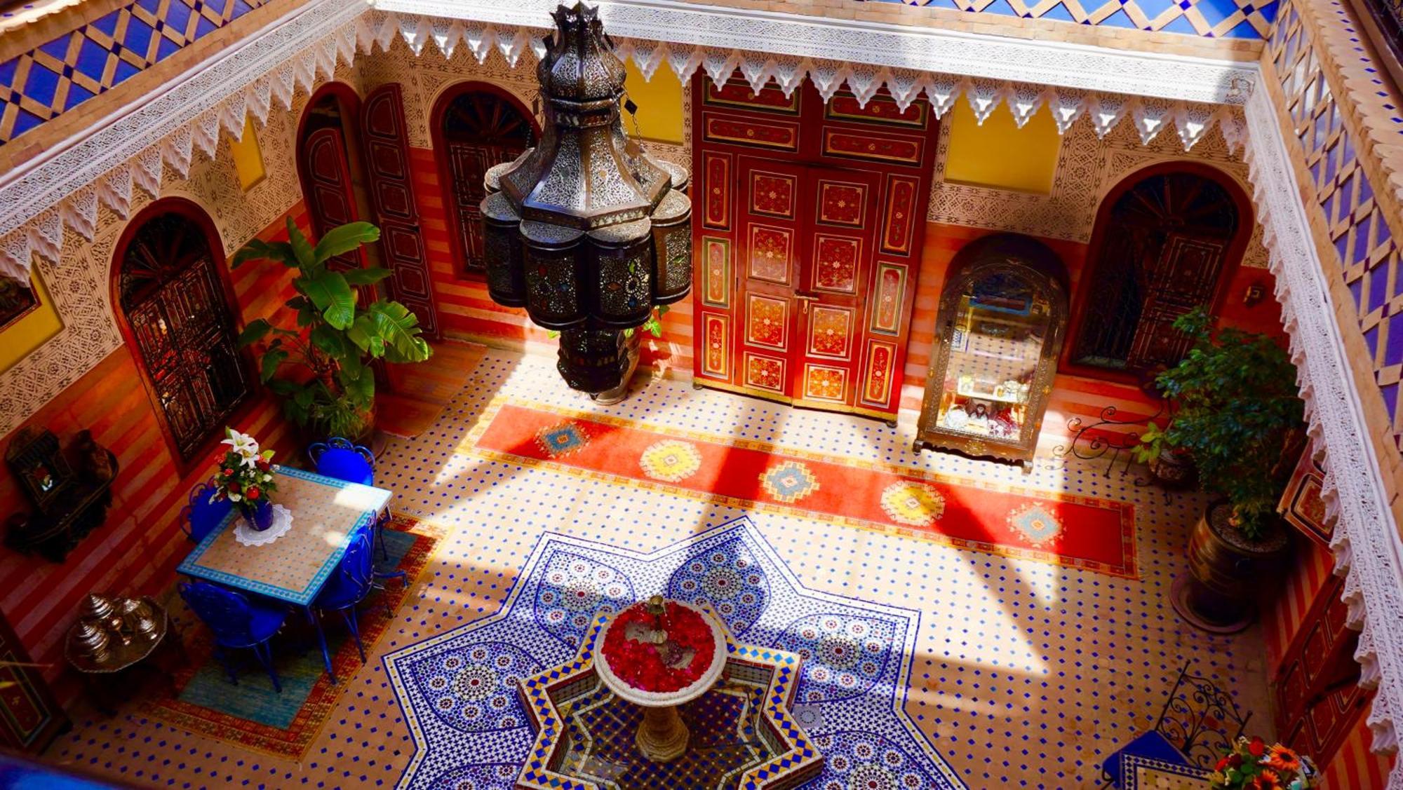 Riad Bleu Du Sud Hotel Marrakesh Exterior photo